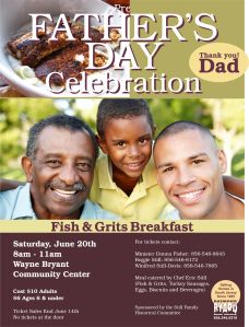 Father's Day Breakfast 2015